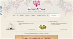 Desktop Screenshot of florecerdelalma.com